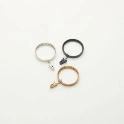 Luxe Curtain Rings With Clips Dia. 28mm -Curtain Series 30728960 alt07