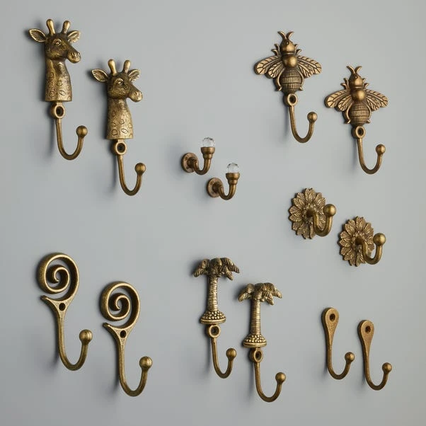 Mix And Match Bee Curtain Tieback Hooks 4 Mix And Match Bee Curtain Tieback Hooks - Image 2