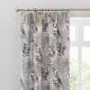 Leaf Jacquard Pencil Pleat Curtains -Curtain Series 30729264