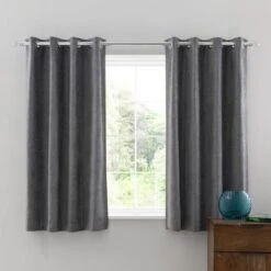 Oxford Chenille Eyelet Curtains -Curtain Series 30729265 alt05