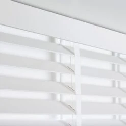 White 63mm Hardwood Venetian Blind -Curtain Series 30730108 alt04