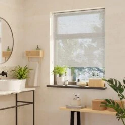 Pollen Reducing White Sheer Roller Blind -Curtain Series 30731866 alt07