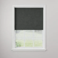 Luna Grey Blackout And Pollen Reducing Double Roller Blind -Curtain Series 30731931 alt02