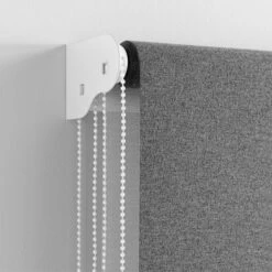 Luna Grey Blackout And Pollen Reducing Double Roller Blind -Curtain Series 30731931 alt04