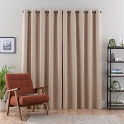 Montreal Ultra Blackout Eyelet Curtains -Curtain Series 30737232 alt04