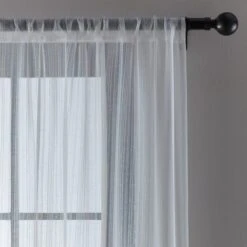 Emma Recycled Slot Top Single Voile Panel -Curtain Series 30751771