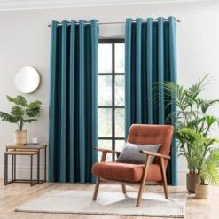 Metropolitan Blackout Eyelet Curtains -Curtain Series 30754568 alt01