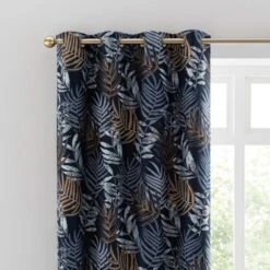 Leaf Jacquard Eyelet Curtains -Curtain Series 30754607