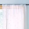 Printed Bees Slot Top Voile Panel -Curtain Series 30754757