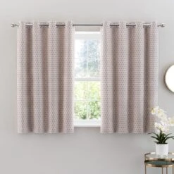 Chenille Hive Eyelet Curtains -Curtain Series 30755122 alt05