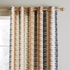 Global Stripe Eyelet Curtains -Curtain Series 30755284