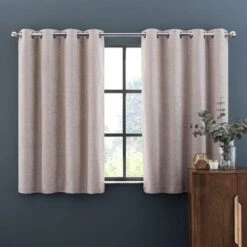 Textured Chenille Eyelet Curtains -Curtain Series 30755485 alt05