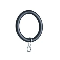 Ashton Extendable Metal Curtain Pole With Rings -Curtain Series 30758382 alt03