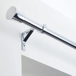 Trumpet Extendable Metal Eyelet Curtain Pole -Curtain Series 30758701