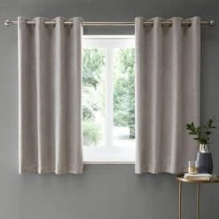 Hava Chenille Eyelet Curtains -Curtain Series 30760416 alt05