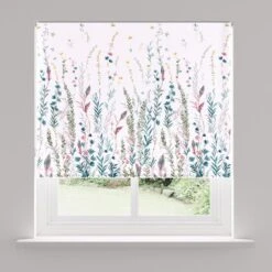 Whimsical Botanical Multi Blackout Roller Blind -Curtain Series 30767456 alt02