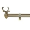 Mix And Match Pair Of Stag Finials Dia. 25/28mm -Curtain Series 30768847