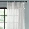 Marley Tassel Tie Top Voile Panel -Curtain Series 30768910