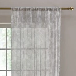 Cranes Slot Top Voile Panel -Curtain Series 30768920