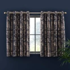 Romano Velour Eyelet Curtains -Curtain Series 30769139 alt05
