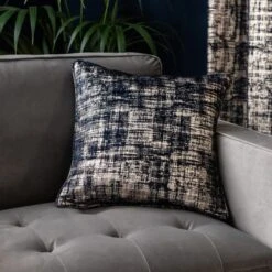 Romano Velour Eyelet Curtains