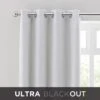 Touch Of Linen Ultra Blackout Eyelet Curtains -Curtain Series 30769347