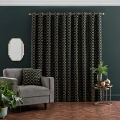 Chenille Ogee Eyelet Curtains 28 Chenille Ogee Eyelet Curtains -Curtain Series 30769412 alt04