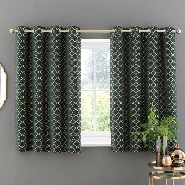 Chenille Ogee Eyelet Curtains 11 Chenille Ogee Eyelet Curtains - Image 9
