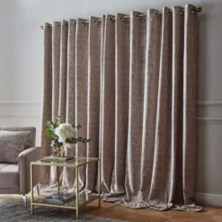Opulent Chenille Eyelet Curtains -Curtain Series 30769705 alt04
