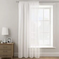 Sheer Elegance Slot Top Voile Panel -Curtain Series 30770159 alt01