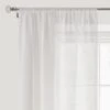 Boucle Slot Top Single Voile Panel -Curtain Series 30770170