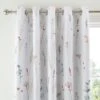 Dried Flowers Blackout Eyelet Curtains -Curtain Series 30770532