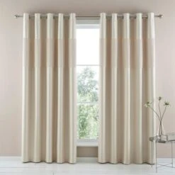 Beverley Luxe Blackout Eyelet Curtains -Curtain Series 30772177 alt01