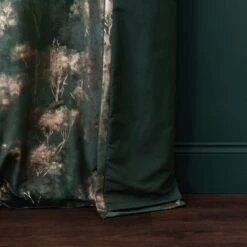 Velour Trees Eyelet Curtains -Curtain Series 30772393 alt06