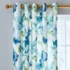 Watercolour Floral Eyelet Curtains -Curtain Series 30772757