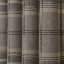 Highland Check Eyelet Door Curtains -Curtain Series 30782291 alt02