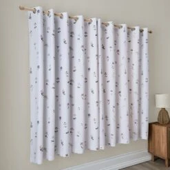 Pressed Floral Blackout Eyelet Curtains -Curtain Series 30797417 alt04