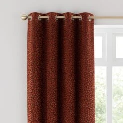 Animal Cut Velvet Eyelet Curtains 38 Animal Cut Velvet Eyelet Curtains -Curtain Series 30808490