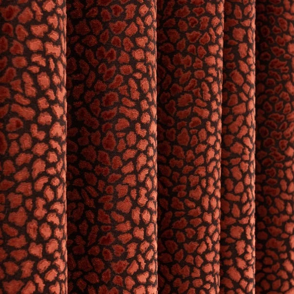 Animal Cut Velvet Eyelet Curtains 21 Animal Cut Velvet Eyelet Curtains - Image 19