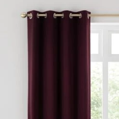 Satin Eyelet Curtains -Curtain Series 30808735