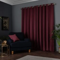 Satin Eyelet Curtains -Curtain Series 30808739 alt04