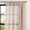 Recycled Polyester Slot Top Single Voile Panel -Curtain Series 30808986