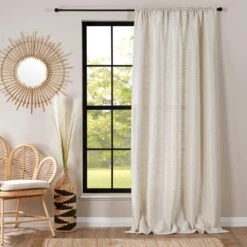 Emmie Slot Top Voile Panel 38 Emmie Slot Top Voile Panel -Curtain Series 30808987 alt01