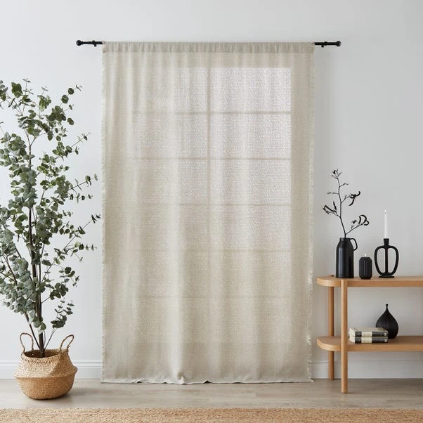 Bondi Raw Edge Slot Top Voile Panel 21 Bondi Raw Edge Slot Top Voile Panel - Image 19