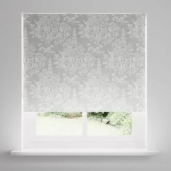 Japandi Pagoda Blackout Grey Roller Blind -Curtain Series 30810282 alt02