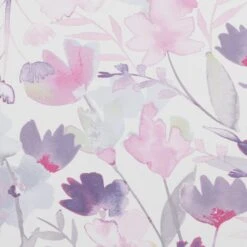 Watercolour Floral Pink Blackout Roller Blind -Curtain Series 30810340 alt01