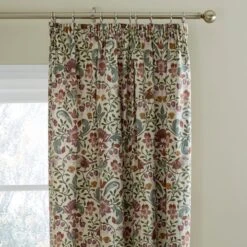 Ruskin Cotton Pencil Pleat Curtains -Curtain Series 30810945