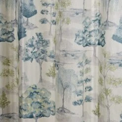 Watercolour Trees Pencil Pleat Curtains -Curtain Series 30810956 alt02