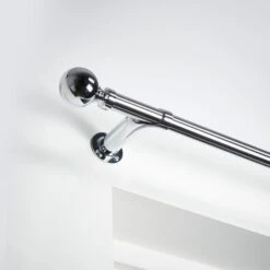 Ashton Room Darkening Extendable Metal Eyelet Curtain Pole -Curtain Series 30813185 alt01