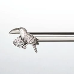 Mix And Match Toucan Finials Pair